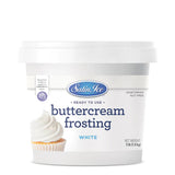 Satin Ice Ready to Use White Buttercream Frosting - 3 lb Pail Bucket