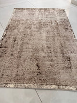 Color-Changing Polyester Viscose Blend Area Rug - Flat Weave, 100% Polyester / Machine Made / Made In Turkey, 5' 2" X 7' 5", 7' 8" X 10' 8" (1 Unit)