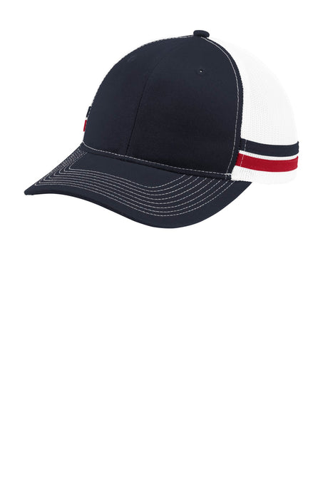 Port Authority ® Two-Stripe Snapback Trucker Cap