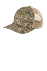 Port Authority ® Digi Camo Snapback Trucker Cap