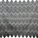1 Yard Chantilly Embroidered Lace Fabric with Eyelash Scallop, 58" Wide French Alençon Lace for Bridal & Formal Wear