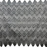Embroidered Chantilly Lace Fabric with Eyelash Scallop