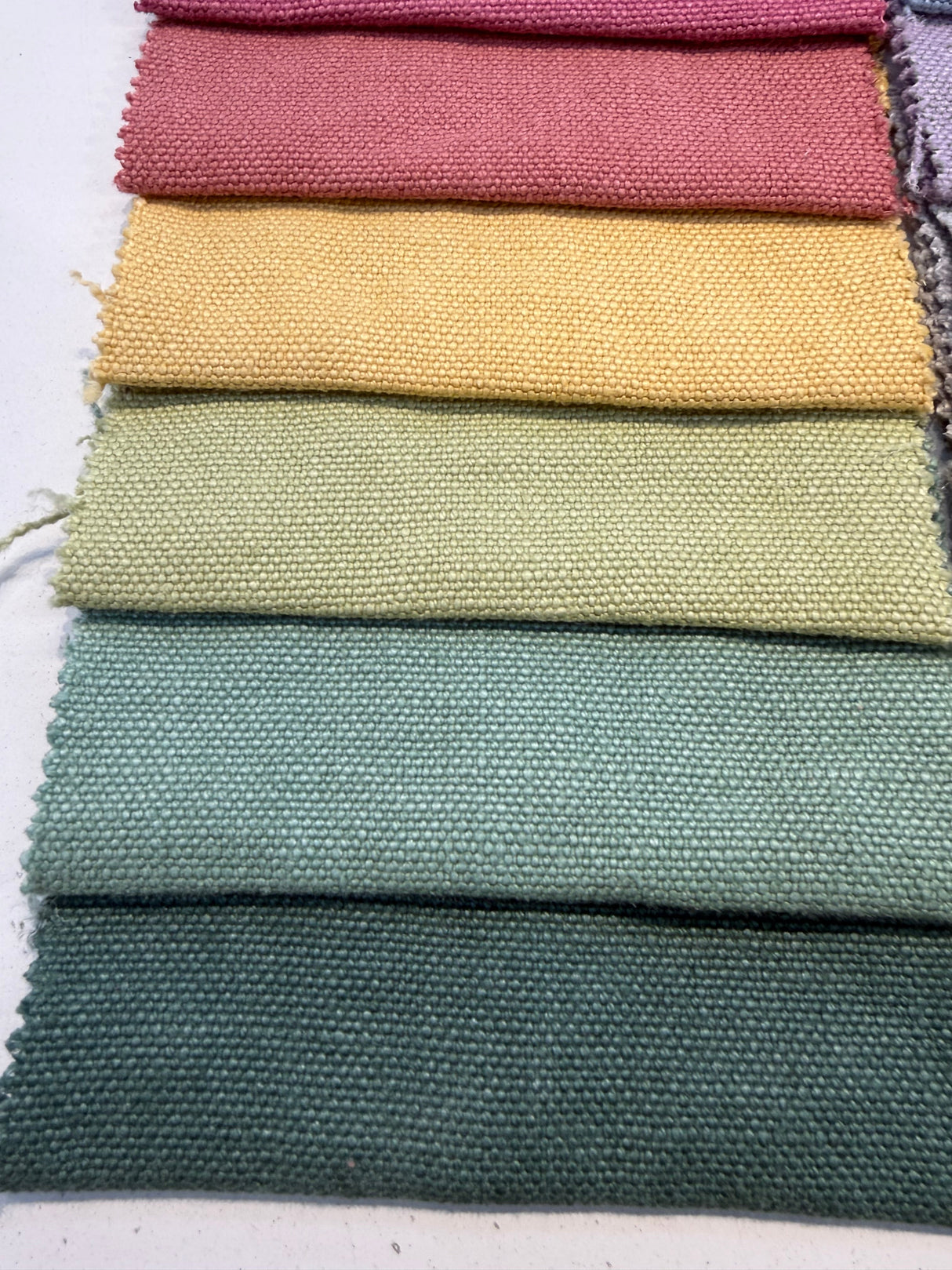 Muldon Irish Heavy Linen Upholstery Fabric - Heavy Washed Linen, 53" Width (1 Yard)