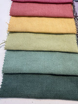Muldon Irish Heavy Linen Upholstery Fabric - Heavy Washed Linen, 53" Width (1 Yard)