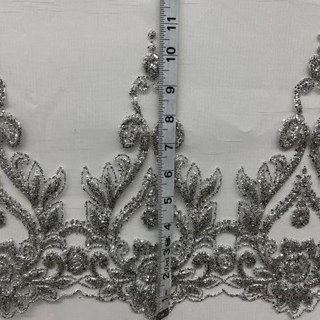 Glitter Mesh Fabric Lace USA GD-219 55" Wide