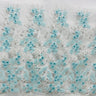 Beaded 3D Floral Lace Fabric 52" Wide