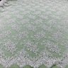 Beaded Lace Embroidered Mesh Ivory