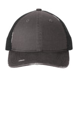 Port Authority® Distressed Mesh Back Cap