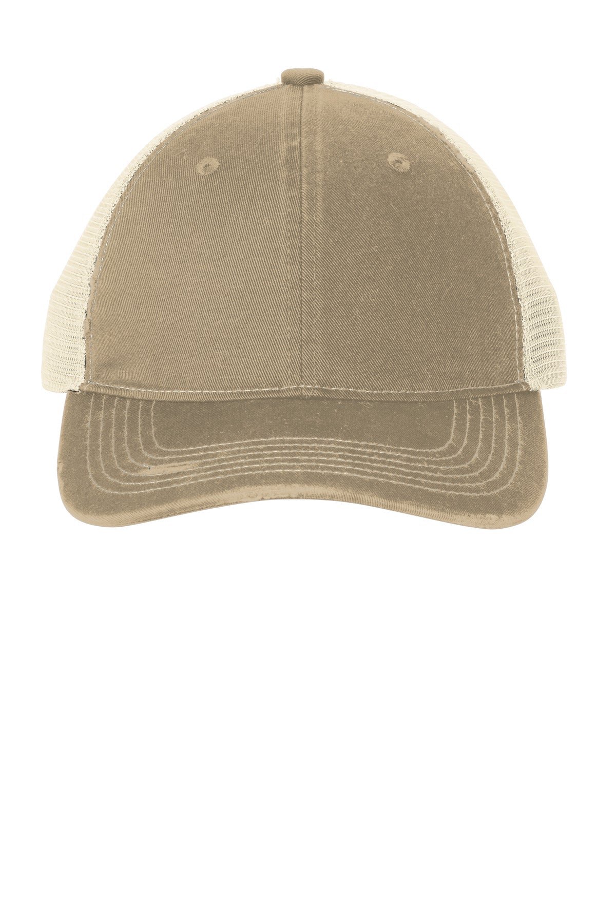 Port Authority® Distressed Mesh Back Cap