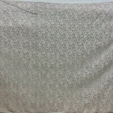 Beaded Lace Fabric on Polyester Net Mesh