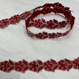 Beaded Corded Lace Trimming