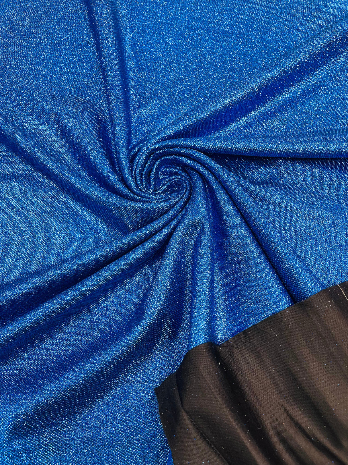 Stretch Shimmer Glitter Polyester Spandex Fabric - Shimmer Glitter, 58-60" Width (1 Yard)