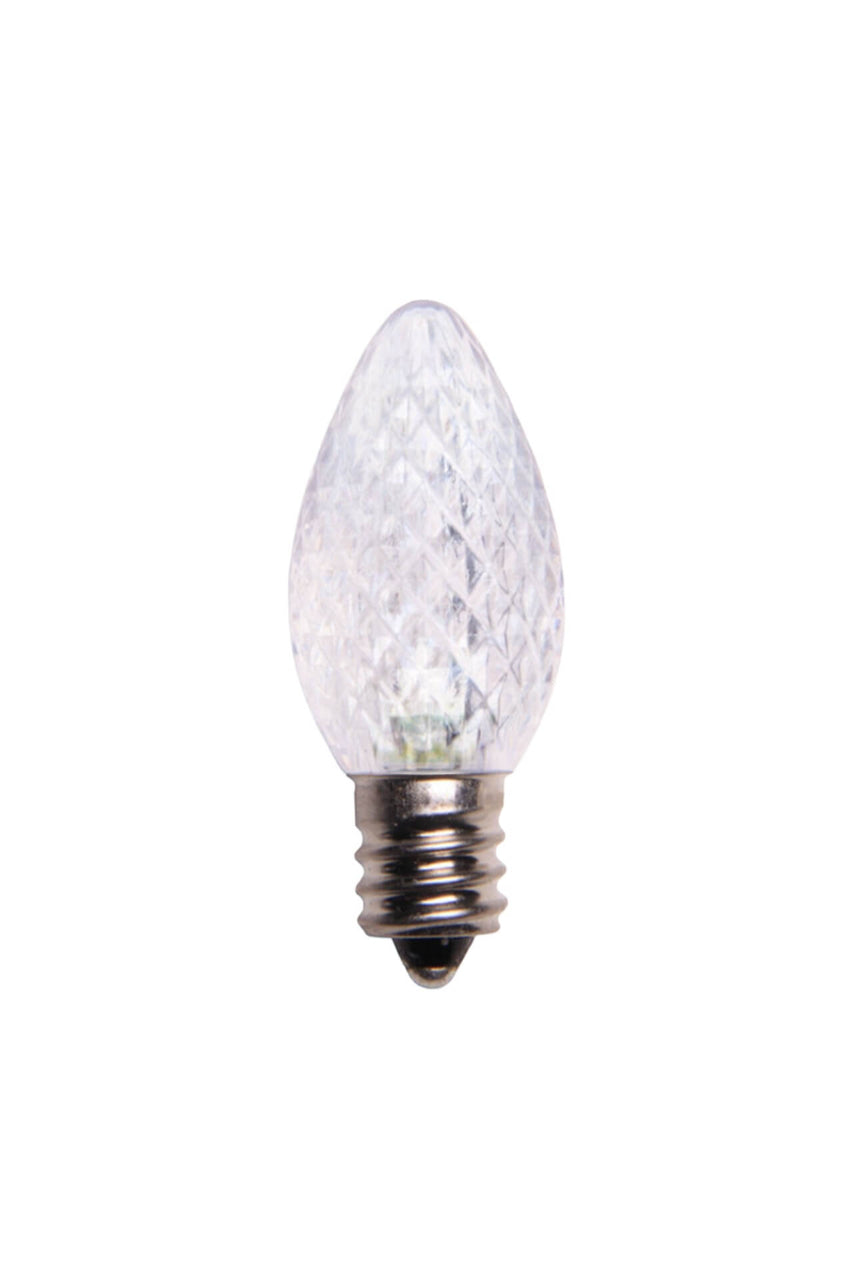 C7 Platinum Elite LED SMD Bulbs (25 bulbs/bag) - Faceted, Cool White