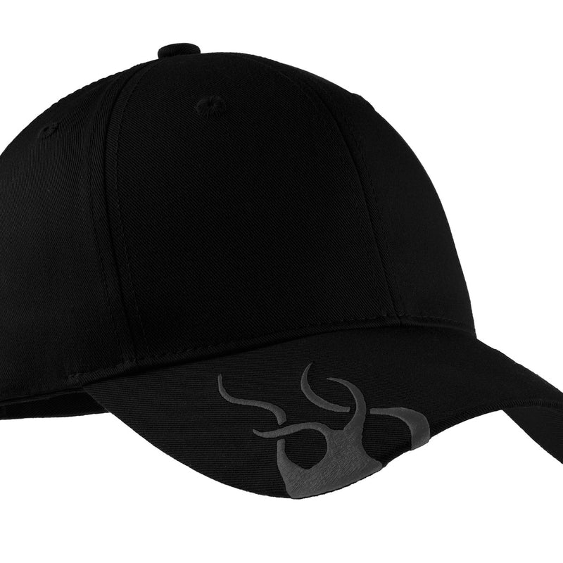 Port Authority® Racing Cap with Flames