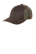 Pigment Print Camouflage Mesh Back Cap
