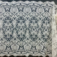 Beaded Corded Bridal Lace Dark Ivory