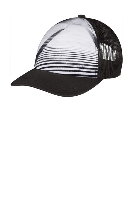 Port Authority ® Photo Real Snapback Trucker Cap