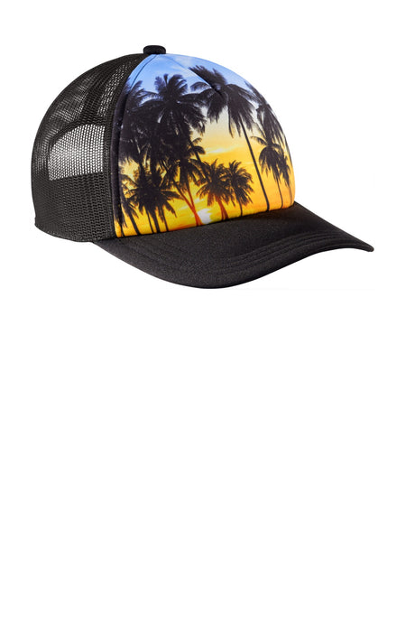 Port Authority ® Photo Real Snapback Trucker Cap