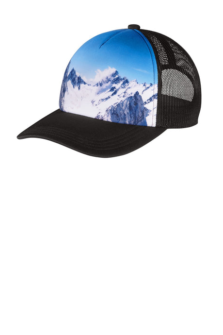 Port Authority ® Photo Real Snapback Trucker Cap