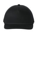Port Authority® Snapback Five-Panel Rope Cap
