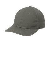 Port Authority® Leather Strap Cap