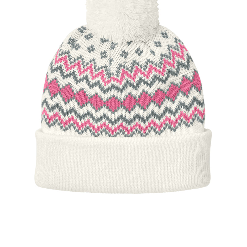 Port Authority® Alpine Pom Beanie