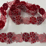 Beaded Corded Lace Trim 1.5" Wide