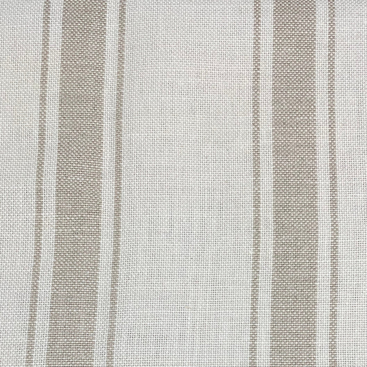 Linen Yarn-Dyed Heavyweight Stripe Fabric