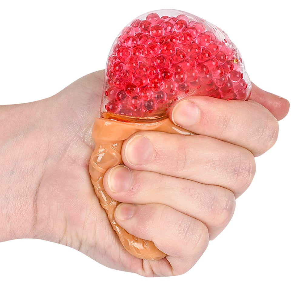 Squeezy Bead Ice Cream Cone (1 DZ)