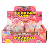Squeezy Bead Ice Cream Cone (1 DZ)