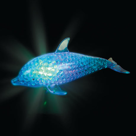 Light-Up Squeezy Bead Dolphin (12 PC Display)
