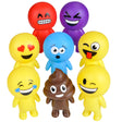 Emoticon Buddy Assortment (12 Pc Poly Bag)