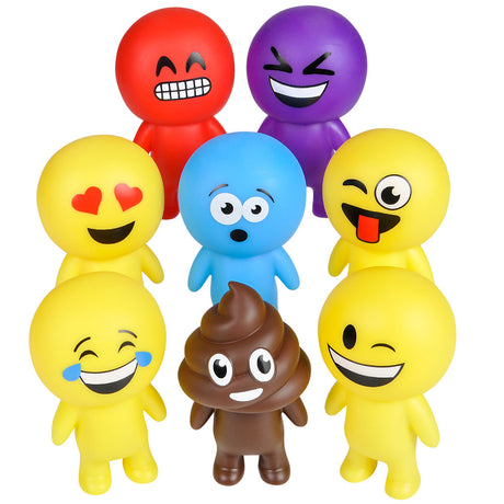 Emoticon Buddy Assortment (12 Pc Poly Bag)