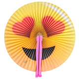 Emoticon Folding Fan (1 DZ)
