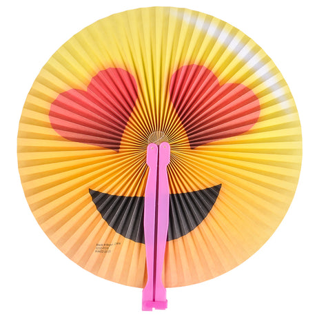 Emoticon Folding Fan (1 DZ)