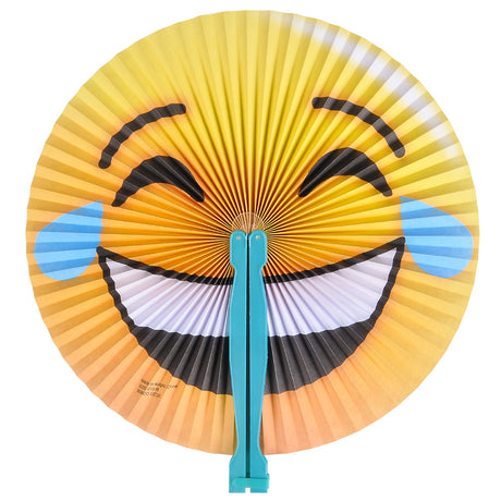 Emoticon Folding Fan (1 DZ)