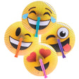 Emoticon Folding Fan (1 DZ)