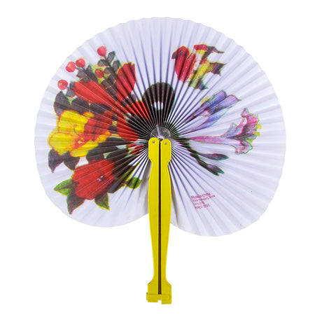 Folding Fan Paper Party Favors (1 DZ)