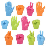 Neon Hand Finger Puppets 2.5"