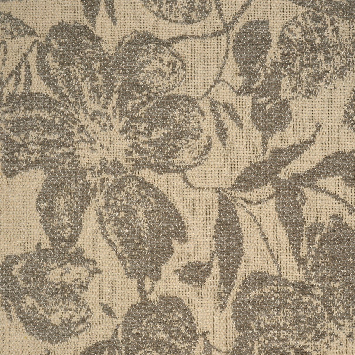 Tropical Woven Upholstery Fabric - Caicos Floral Leaf Pattern