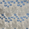 Camelia Floral Cut Velvet Fabric - Damask Floral Design, 56" Width (1 Yard)