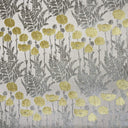 Camelia Floral Cut Velvet Fabric - Damask Floral Design, 56" Width (1 Yard)