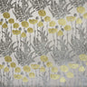 Camelia Floral Cut Velvet Fabric - Damask Floral Design, 56" Width (1 Yard)