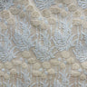 Camelia Floral Cut Velvet Fabric - Damask Floral Design, 56" Width (1 Yard)