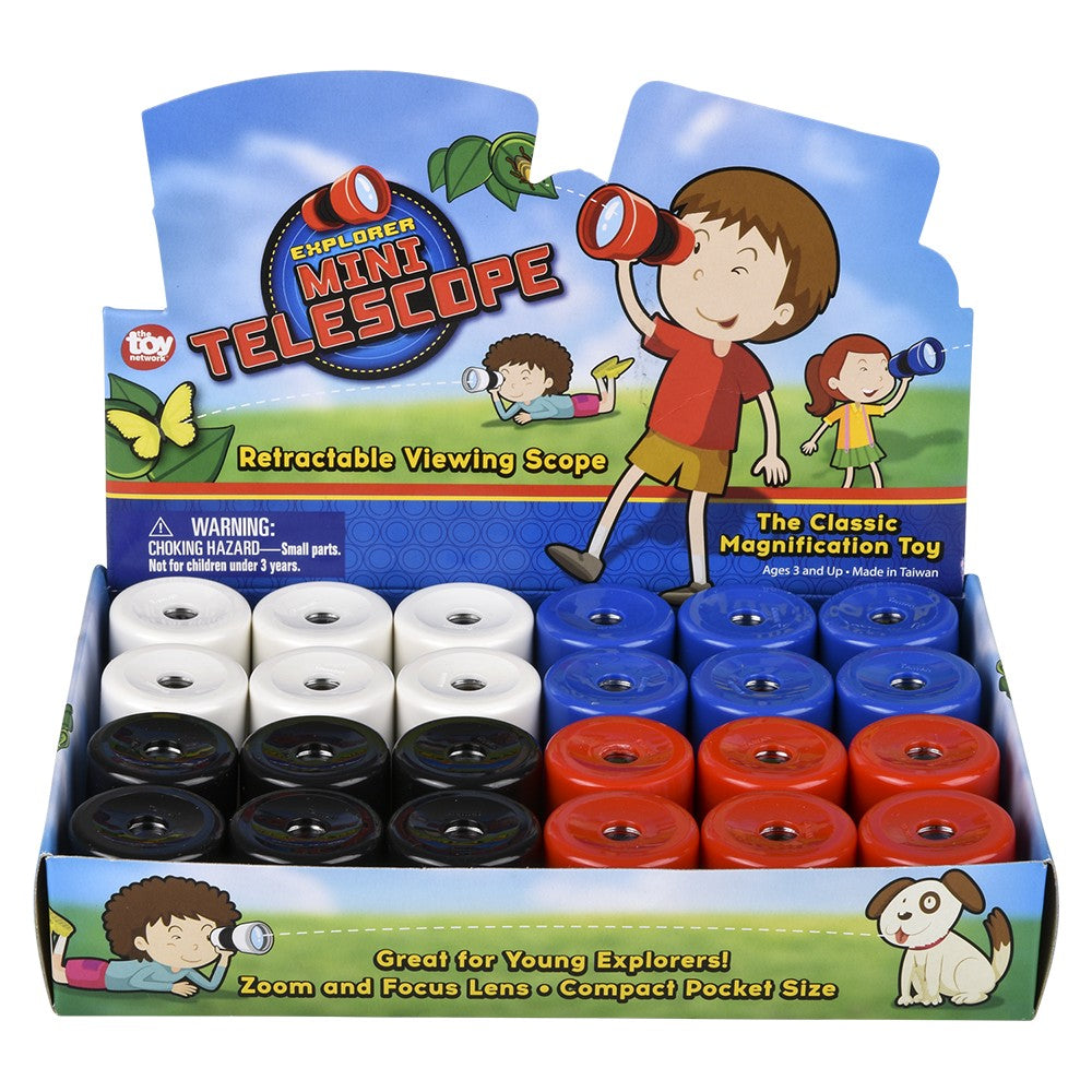 Mini Telescope Party Favor (24 Pack)