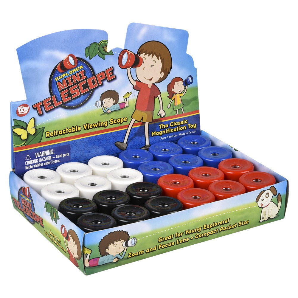 Mini Telescope Party Favor (24 Pack)