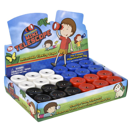 Mini Telescope Party Favor (24 Pack)