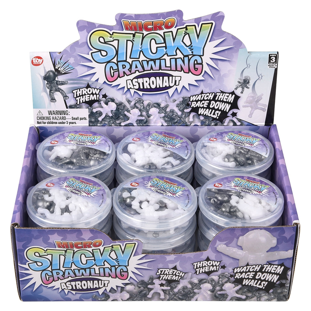 Stretch Astronaut Sticky Toys (24ct)