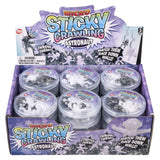 Stretch Astronaut Sticky Toys (24ct)