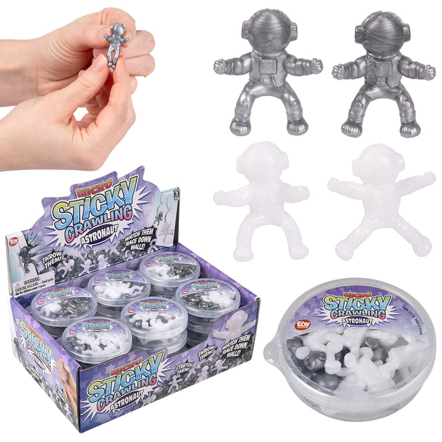 Stretch Astronaut Sticky Toys (24ct)